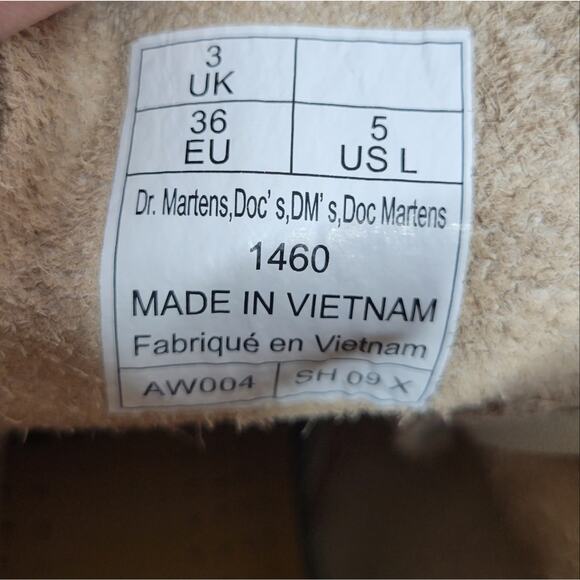 Dr. Martens 1460 Floral Mash Up Lace Up Boots, size US 5 - Picture 8 of 8